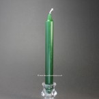 24cm Dark Green Stearin Classic Dinner Candles